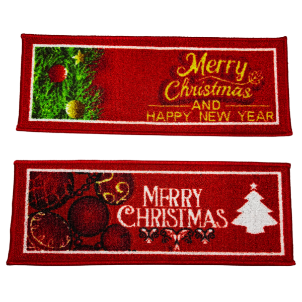 Festive Festive Soft Decorative Christmas Carpet for the Home Variable Design