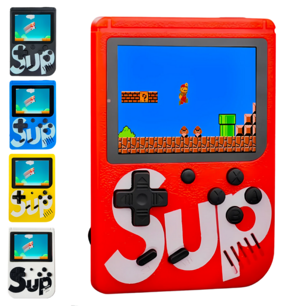 Boîte de jeux portable 400 en 1 Console rechargeable et enregistrable sur TV 400 jeux rétro 8-Bit