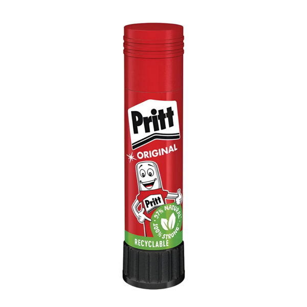 Pritt Colla Stick Original 11g Sicura Naturale per Scuola Ufficio Fai da Te Lavabile Tessuti